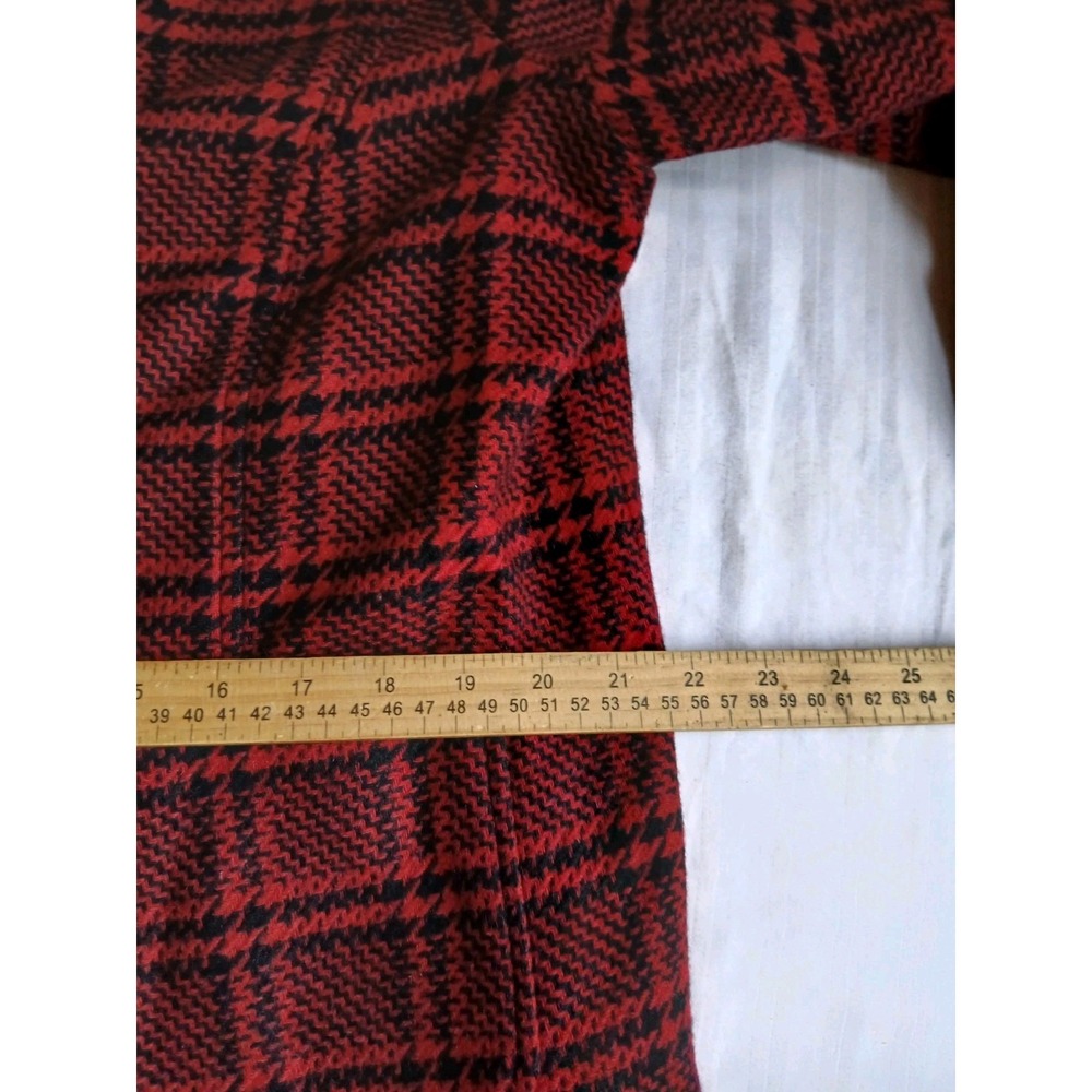 Talbots Blazer 18 Wool Blend Herringbone Plaid Office Preppy Work Career Capsule - Picture 9 of 15